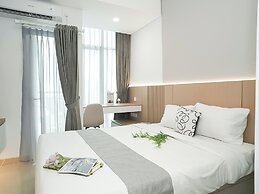 Japandi Style Studio Apartment At B Residence Grogol