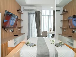 Japandi Style Studio Apartment At B Residence Grogol