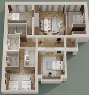 Luxury A/C Apt - 10p/4bdr - Arc de Triomphe