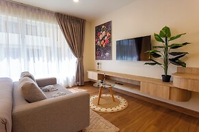 1BR Walk to Lamai Beach Sauna & Gym C264