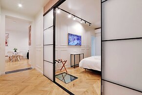 Charming Apt - AC - 2br/6p - Near Bastille