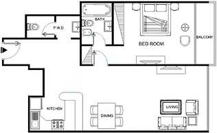 LUX The 02 Residences JLT Suite