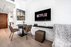 Luxury Studio Retreat with Balcony