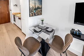 Luxury Studio Retreat with Balcony