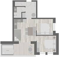Familienapartment mit 2 SZ und Sauna im Souterrain