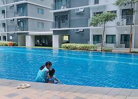1BR Near MOA Balcony & Wi-Fi