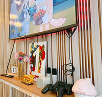 1BR Near MOA Balcony & Wi-Fi