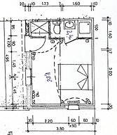 3 Chambres Terrasse et 1 Chambre Studio A4b026