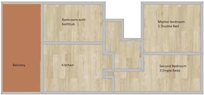 Wooden Chalet Loui - Apartment