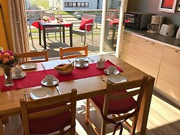 Ferienwohnung Am Yachthafen mit Balkon