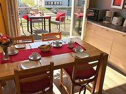 Ferienwohnung Am Yachthafen mit Balkon