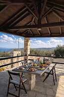 Stone Villa Monolia With Sea View