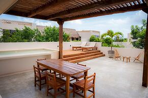 Pool Rooftop Gym Tulum 2BR Penthouse A5