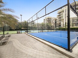 Silkhaus 1BR Orchid in Al Rayyana Balcony