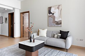 Silkhaus 1BR Orchid in Al Rayyana Balcony