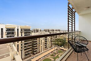 Silkhaus 1BR Orchid in Al Rayyana Balcony