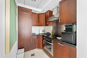 Silkhaus Modern Studio Emaar Tower Balcony