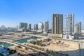 Silkhaus Chic 1bdr Burooj Views Ideal Location