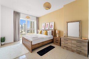 Silkhaus Chic 1bdr Burooj Views Ideal Location