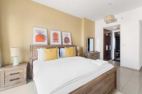Silkhaus Chic 1bdr Burooj Views Ideal Location