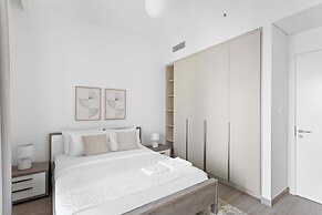 Silkhaus Stylish 1bdr With Pool Balcony Dubai Creek Harbour