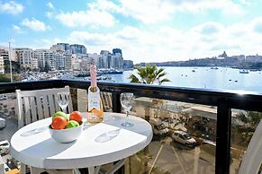 A Sunny Seaview In Central Sliema