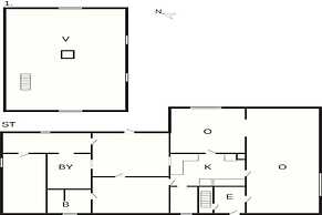 6 Person Holiday Home in Stege