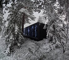 Unique, Modern Cabin Designed by Snøhetta, Located at Blefjell