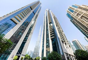 Burj View Stylish 3BR with Maids Room