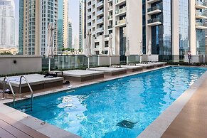 Burj View Stylish 3BR with Maids Room