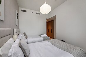 Burj View Stylish 3BR with Maids Room