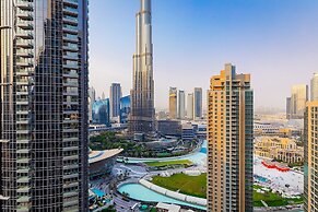 Burj View Stylish 3BR with Maids Room