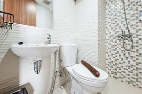 Compact White Studio At Cisauk Point Apartment