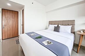 Compact White Studio At Cisauk Point Apartment