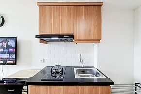Compact White Studio At Cisauk Point Apartment