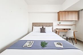 Compact White Studio At Cisauk Point Apartment