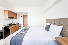 Compact White Studio At Cisauk Point Apartment