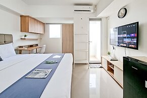 Compact White Studio At Cisauk Point Apartment