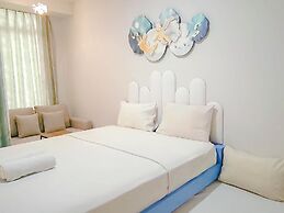 Blue Accent Studio At Delft Ciputra Makassar Apartment