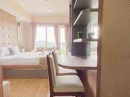 Brown Tone Studio At Oasis Cikarang Apartment