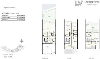 LUX District One Lagoon View Townhouse