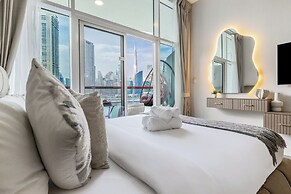 Gogoto Lux Studio Canal & Burj View