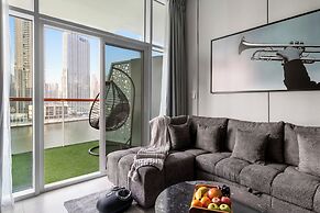 2BR Premium Canal & Burj Khalifa View