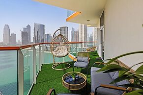 2BR Ultra Lux Canalfront Burj view