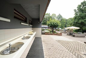 Eifelhutte auf dem Campingpark