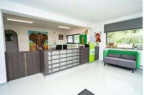 Eifelhutte auf dem Campingpark