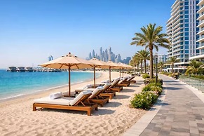 5 Star Palm View Private Beach 1BR