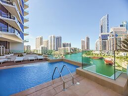 Lavish 2BR with Balcony-Full Marina View