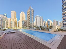 Lavish 2BR with Balcony-Full Marina View