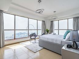 Spacious 2BR-Dubai Eye & Sea View -JBR